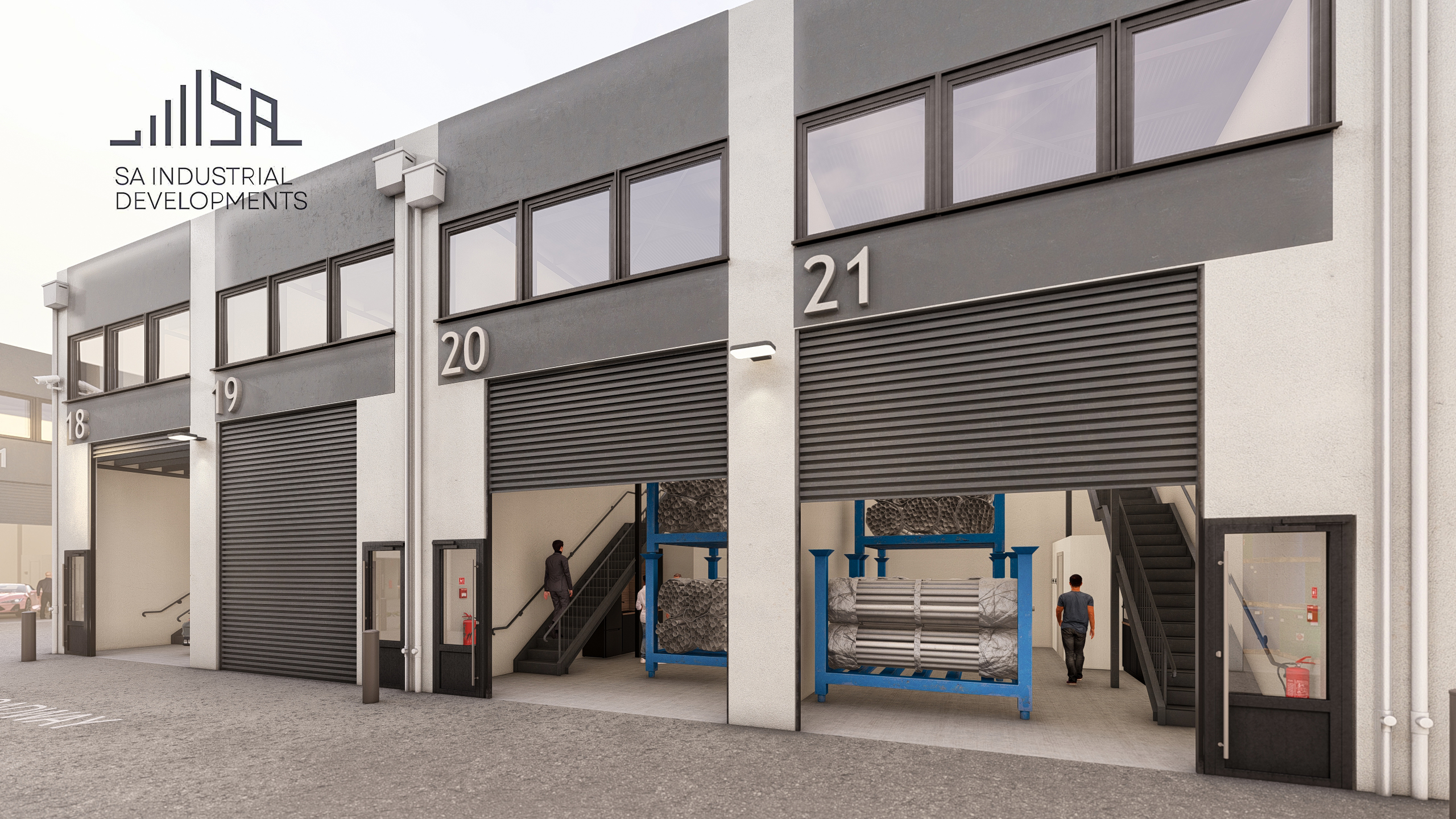Visualisation of units 20 and 21